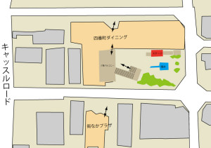 ステージ周辺マップスタッフ用